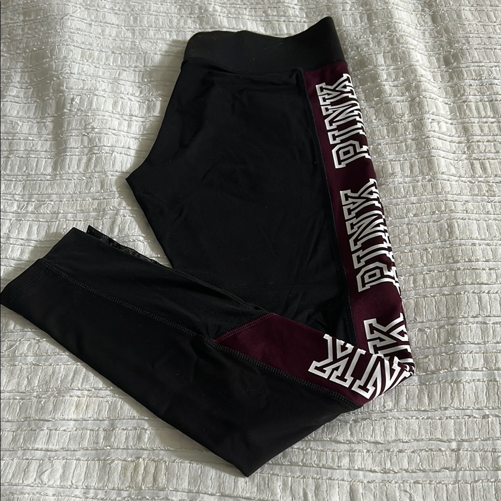 PINK Victoria Secret Black Leggings
